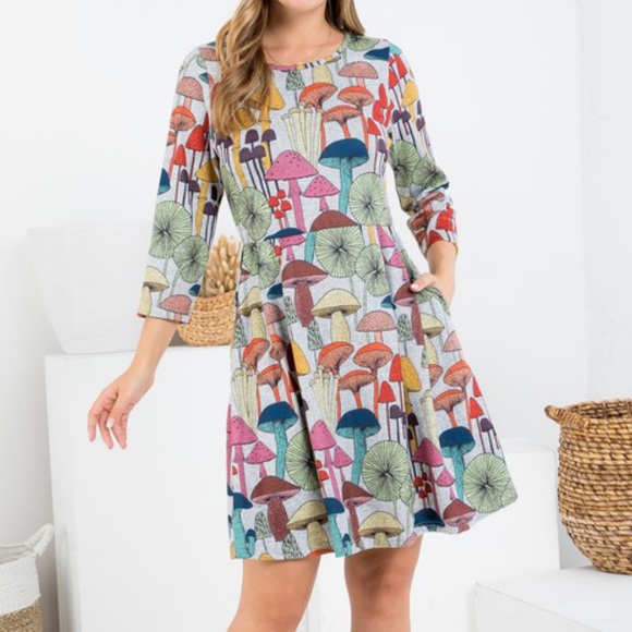 Mushroom Dress - Picture 2 of 6